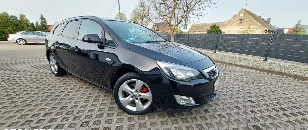 Opel Astra cena 17950 przebieg: 259000, rok produkcji 2011 z Zagórów małe 596